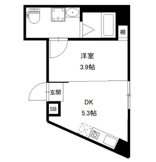グランレジデンス四つ木の間取り