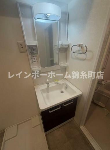 グランレジデンス四つ木の独立洗面台
