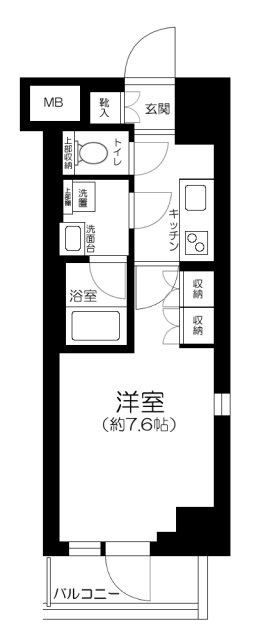 クレヴィスタ多摩川六郷の間取り