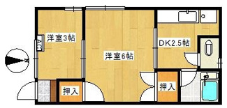 【間取り】 | 馬場コーポ