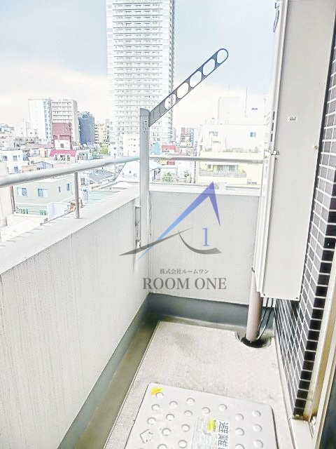 アセンションアイディ浅草のバルコニー|バルコニーです。