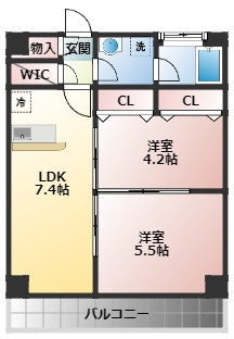 的野ビルの間取り