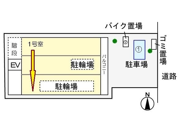 フェリーチェ・ヴィータの区画図
