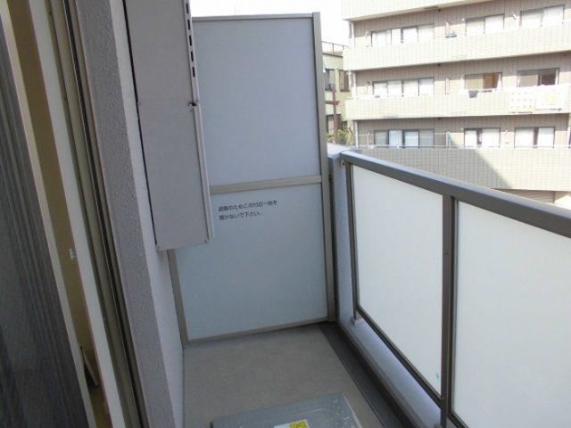 AREA385のバルコニー
