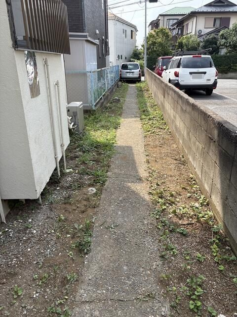 八千代台貸賃貸戸建の庭