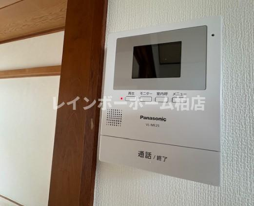 特典：仲介手数料が無料です!!のセキュリティ|モニタ付インターホンです
