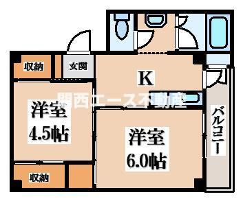 【間取り】 | ビレッジハウス印南
