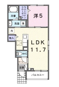 【間取り】 | レコルテ戸塚 | 新築！1LDKの間取りです！