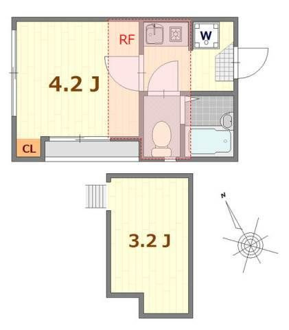 【間取り】 | クレール西新井
