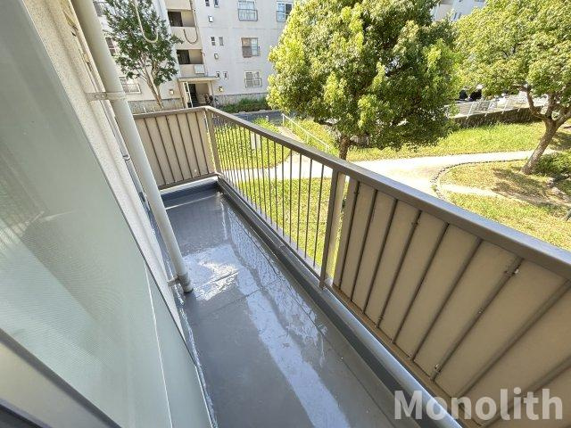 泉北竹城台２丁28号棟のバルコニー