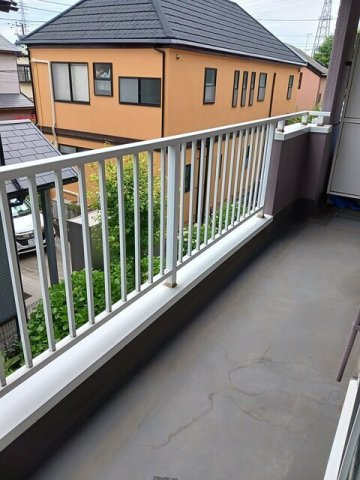 グランドール柏のバルコニー
