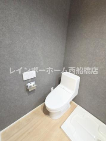 KT松戸六実のトイレ