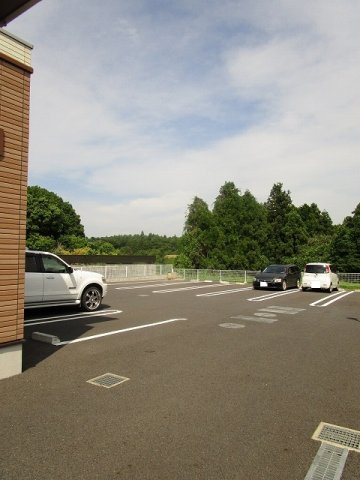 エスポワール　Ⅱの駐車場|駐車場に車を止められます