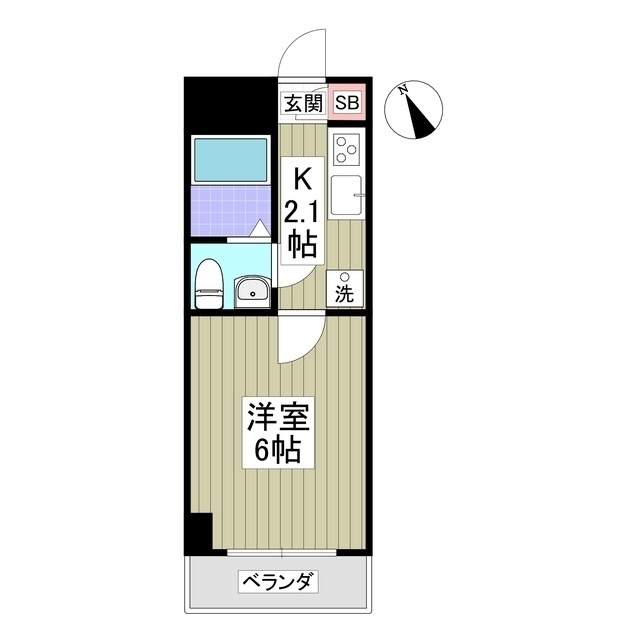 石田ビルの間取り