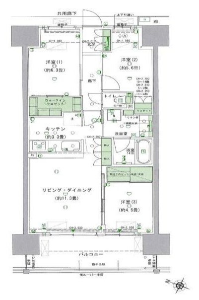 BrilliaCityふじみ野の間取り