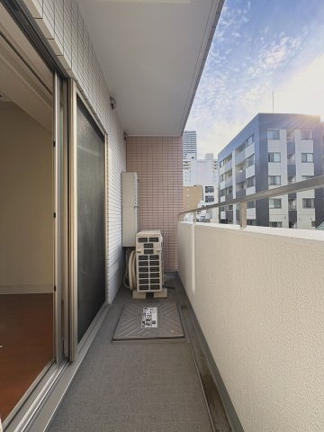 グリーンパーク日本橋浜町のその他|リビングに面するバルコニー