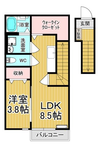 【間取り】 | ヴィクトワールさやか | オススメのお部屋です♪