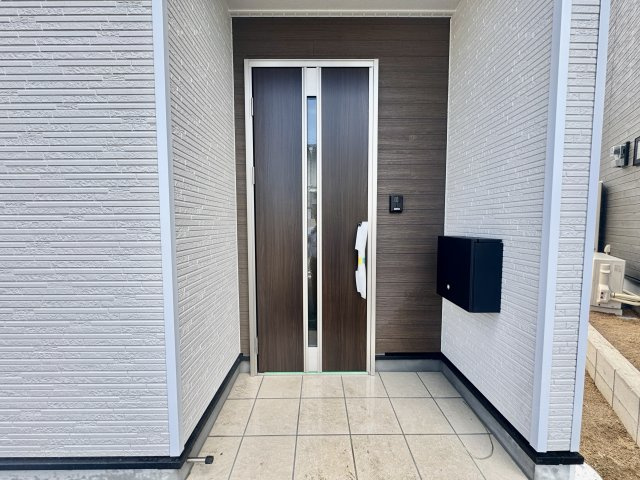 阪南市箱作第3　1号棟の玄関|カードキー付きの玄関