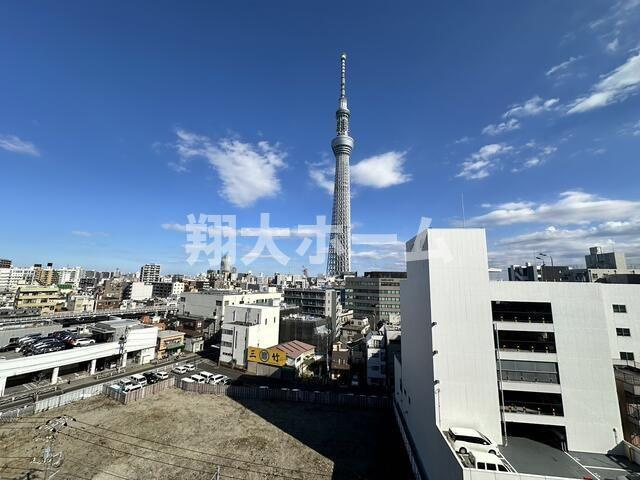 モンシェール吾妻橋の展望