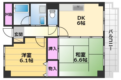【間取り】 | エトワール泉大津