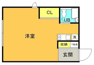 【間取り】 | サンブリッジＡ | 間取りです。