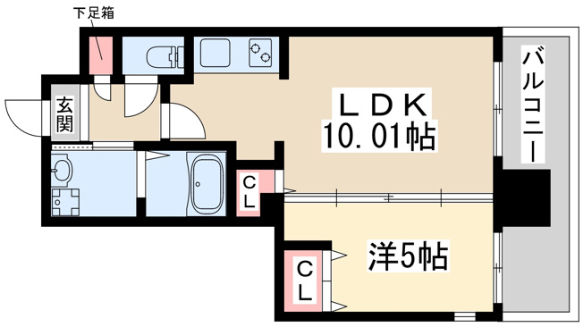 【間取り】 | グランシス江坂