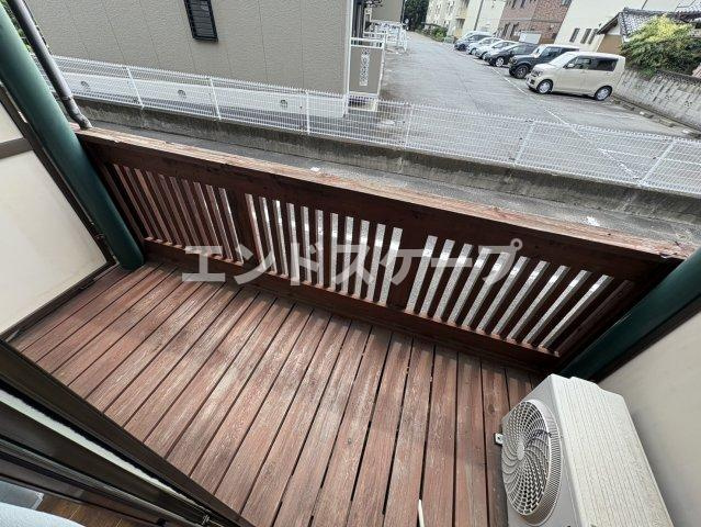 パルハイム９９のバルコニー|高崎、前橋のお部屋探しはエンドスケープまで！お客様の理想お聞かせ下さい♪