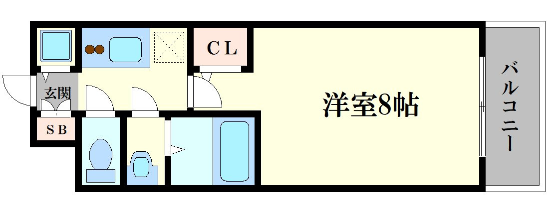 エスレジデンス福島グランデの間取り
