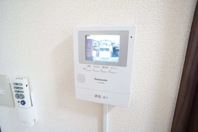 売布東の町貸家のセキュリティ