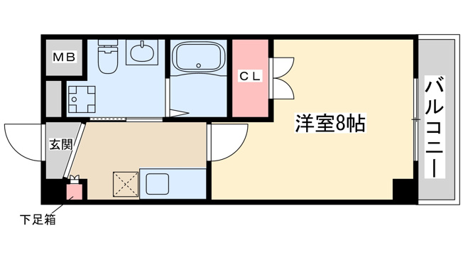 【間取り】 | エスフォート江坂リベルツ