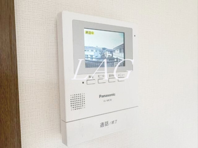 【セキュリティ】 | Y'sハイム | モニター付きインターフォンです。