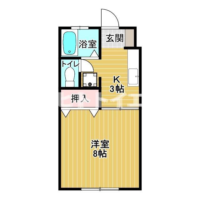 サンライズフジⅡの間取り