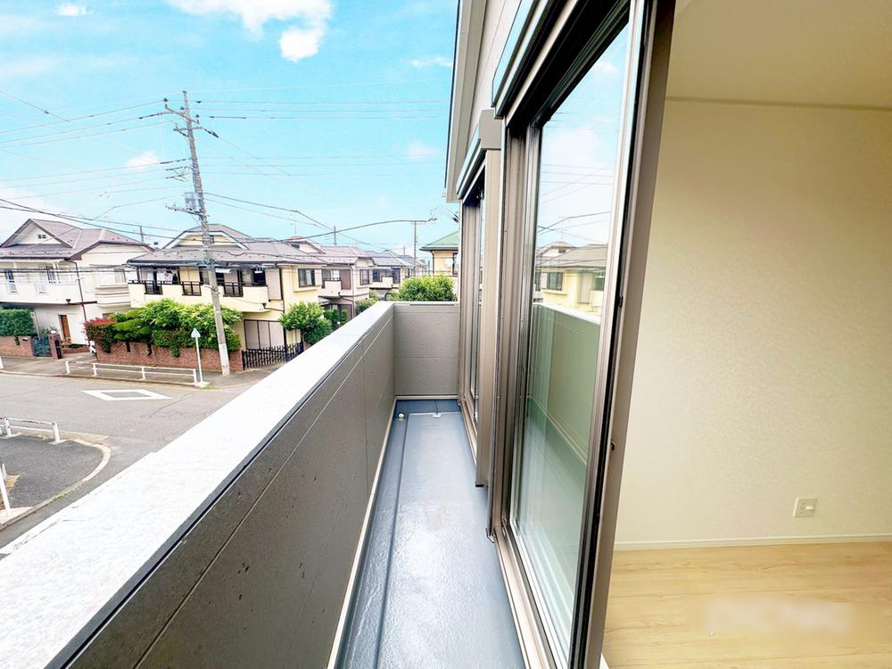【Cradle garden】東久留米市前沢第19のバルコニー|毎日のお洗濯やちょっとした外干しに便利なバルコニー。