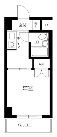 ハイタウン大森ナンバー5の間取り|間取り　