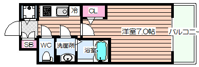 【間取り】 | エスリード梅田グレイス