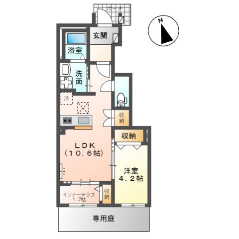 Ｂｌｏｏｍ Ｔｅｒｒａｃｅの間取り