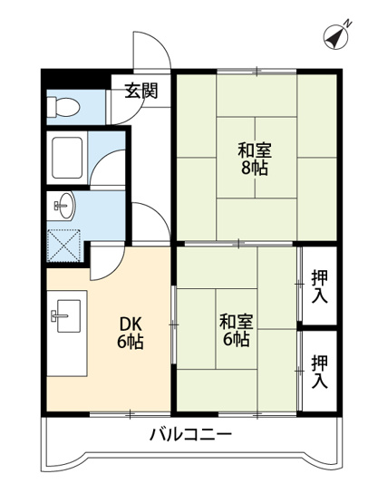 【間取り】 | メゾン丸山