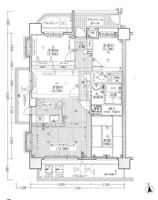 日進市浅田町上ノ山の中古マンションの画像