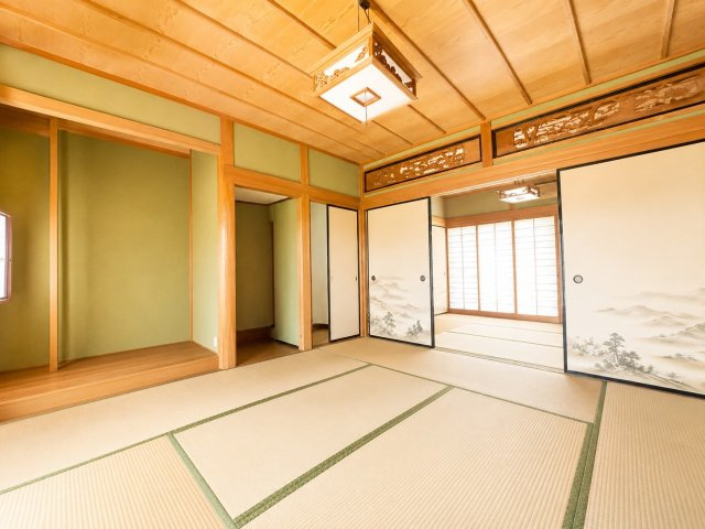 甲賀市甲南町新治の和室