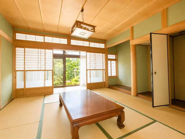 甲賀市甲南町新治の和室