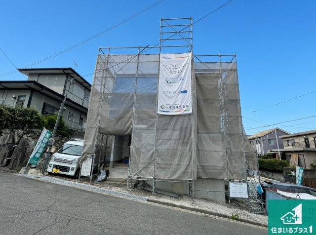 神戸市北区君影町　第2期　新築一戸建ての外観|現在の進捗状況です！順調に作業進行中、完成が待ち遠しいです！詳細の間取り等、お気軽にお問い合わせください！