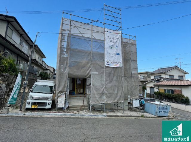 神戸市北区君影町　第2期　新築一戸建ての外観|現在の進捗状況です！順調に作業進行中、完成が待ち遠しいです！詳細の間取り等、お気軽にお問い合わせください！