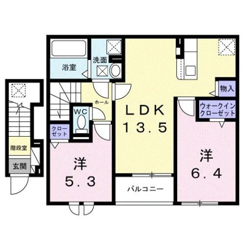 【間取り】 | ヴェルデ　ルーチェ