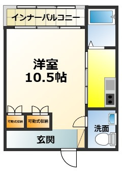 クリプトメリアの間取り