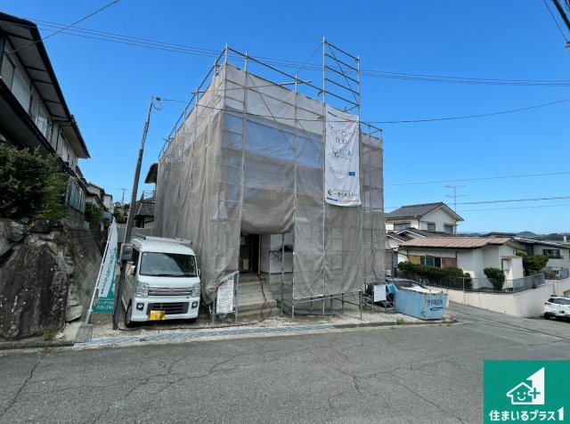 神戸市北区君影町　第2期　新築一戸建ての外観|周辺は落ち着いた街並みの住宅地！子育てがしやすい住環境です！まだ未完成ですが、現地でしかわからない事もございます。是非一度ご覧ください。