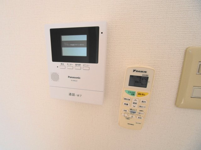 アヴニール古市橋のセキュリティ|※写真は別部屋の物となります。現状優先となります。