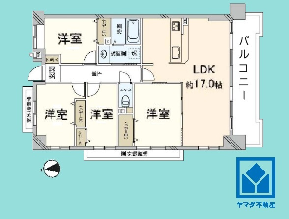 グランメール甲子園口の間取り