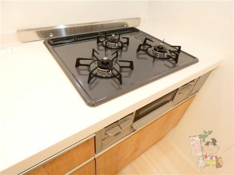 クレール　Ｄの設備|ガスコンロ