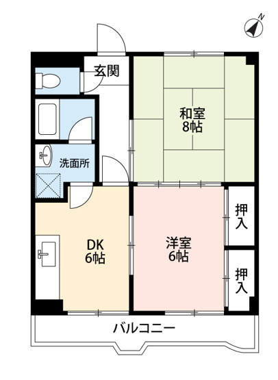 【間取り】 | メゾン丸山