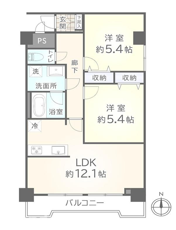 白鳥弐番館ダイヤモンドマンションの間取り|ドキドキの新生活も、安心してスタート。ぴったりの住まいを見つけませんか？クランディアが一緒に住まい選びをサポートします‼　まずは、お気軽にお問合せください　＃クランディア